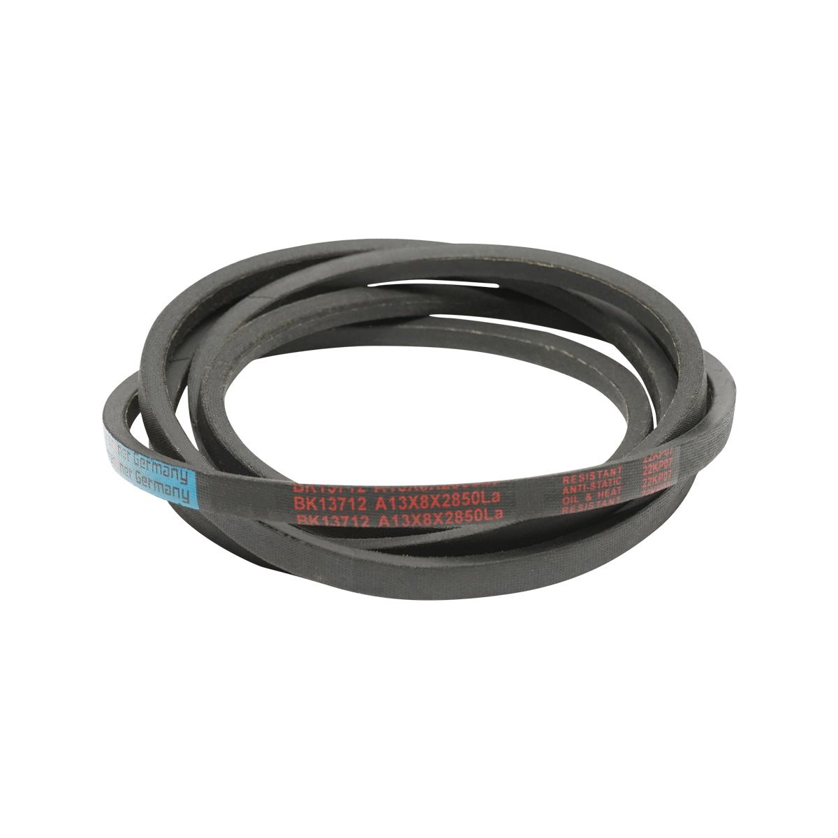 Trapezoidal transmission belt A 13x8x2850 LA Breckner Germany